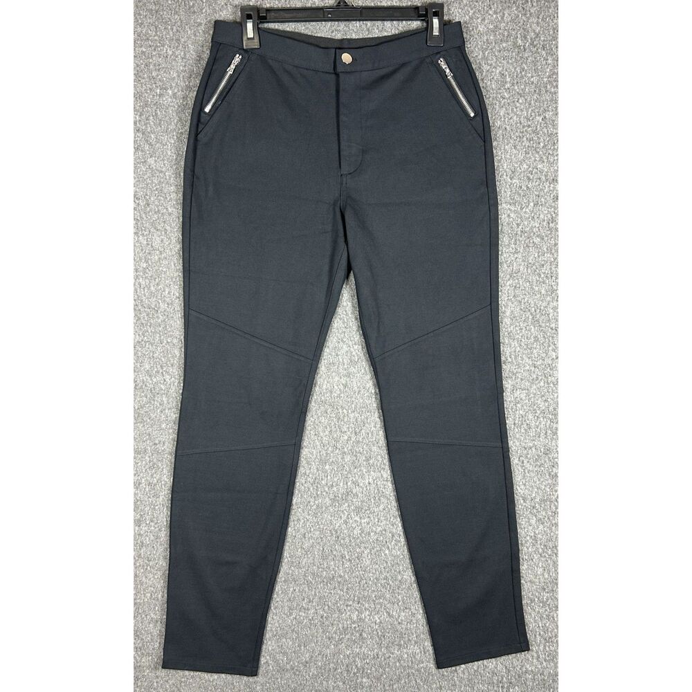 NWT G/FORE Double Knit Moto Golf Pants / Leggings – Onyx Black, Size 10